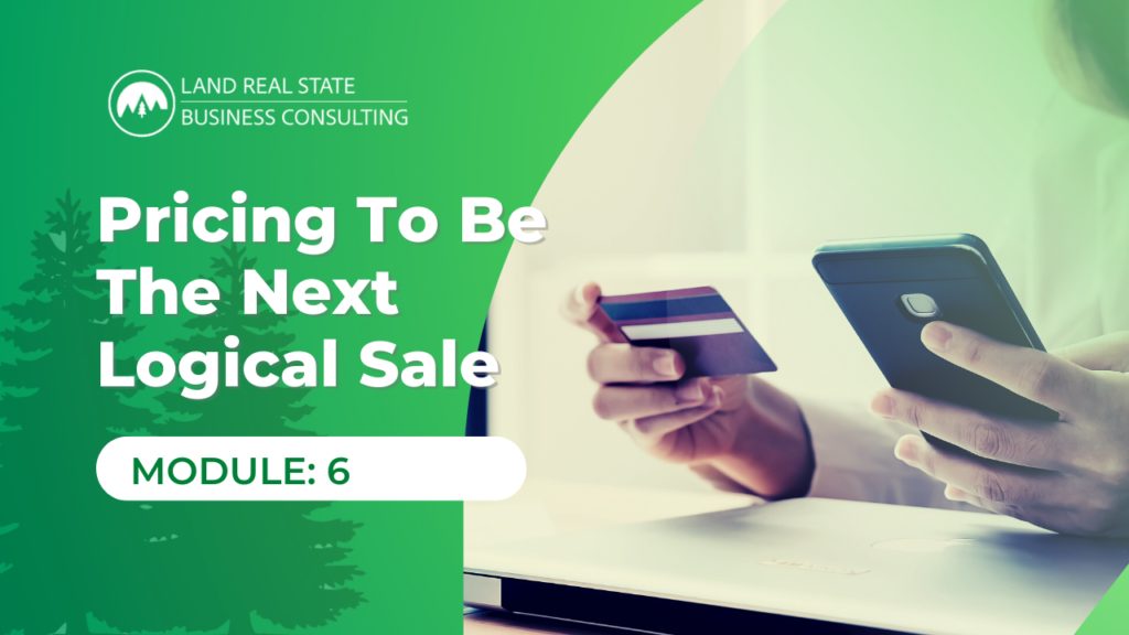 Pricing To Be The Next Logical Sale